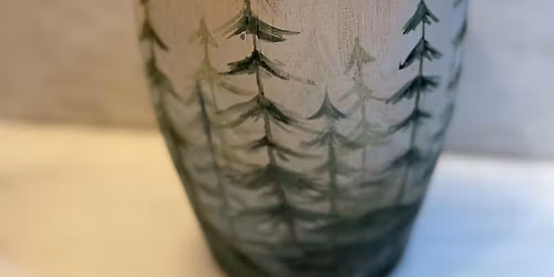 Wooden Vase Painting Workshop at Paisley