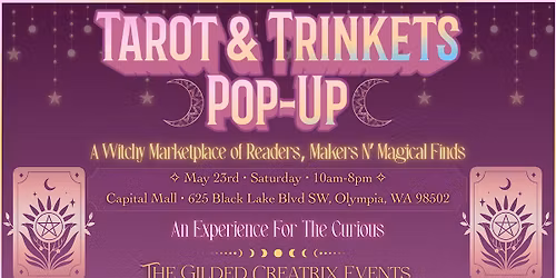 Tarot & Trinkets Pop-Up \u2727 Metaphysical Market at Capital Mall