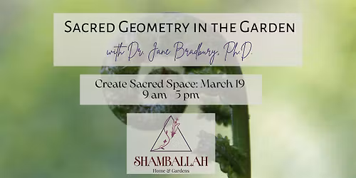Sacred Geometry in the Garden