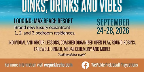 Dayton Beach- Dinks, Drinks and Vibes