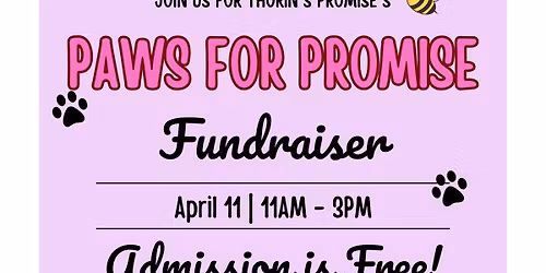 SAVE THE DATE! Paws for Promise