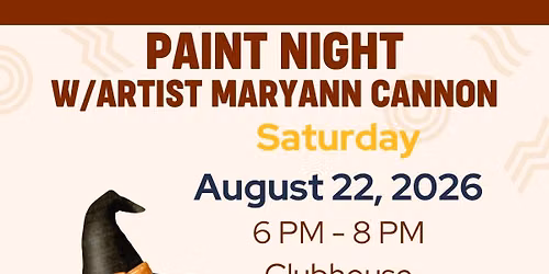 Paint Night with Artist Maryann Cannon