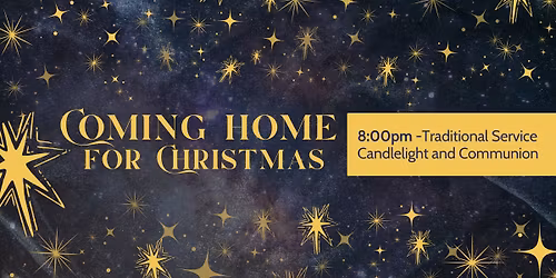 Christmas Eve: Traditional Service with Candlelight & Communion