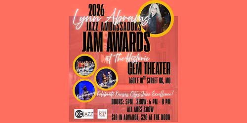 2026 Lynn Abrams KC Jazz Ambassadors Jam Awards