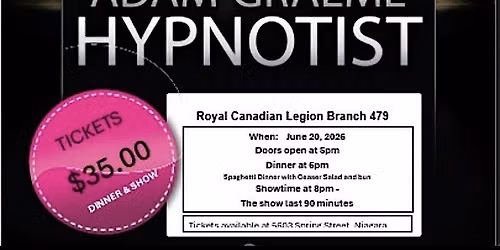 Adam Graeme Comedy Stage Hypnosis Show