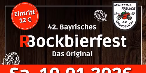 42. Bayrisches Bockbierfest