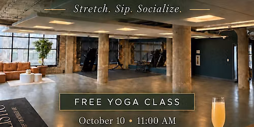 Movement & Mimosas - Free Yoga Class