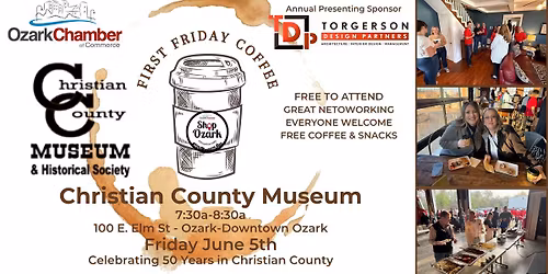 June First Friday Coffee