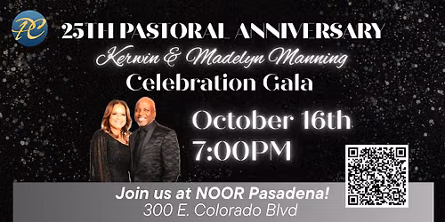 Kerwin & Madelyn Manning's 25th Pastoral Anniversary