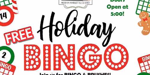 Bingo Night & Ceramic Painting! Dec 3rd 5:30 pm 