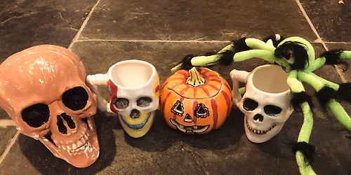 Hallowe'en Pottery Painting