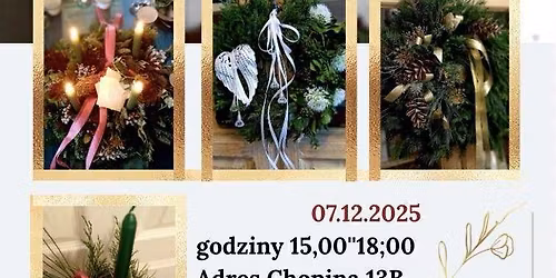 Warsztaty wiank\u00f3w \u015bwiatecznych