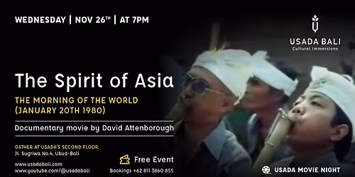 The Spirit of Asia - The Morning of the World (1980) | Documentary movie by David Attenborough