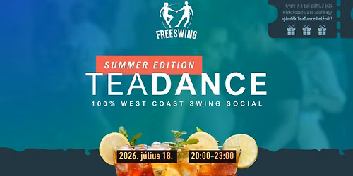 Freeswing TeaDance - 100% West Coast Swing buli