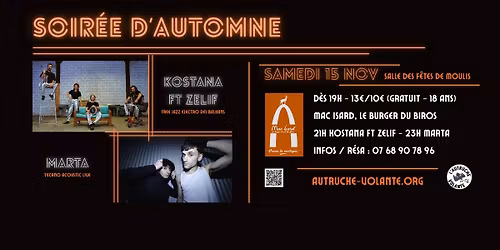 Soir\u00e9e concerts \u00e0 Moulis