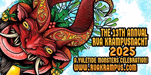 13th Annual RVA Krampusnacht: Yuletide Monsters Parade!