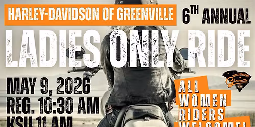 6th Annual Ladies Only Ride