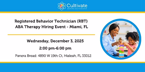 ABA Therapy Hiring Event - Miami, FL