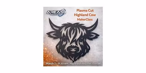 Plasma Cut Highland Cow MakerClass