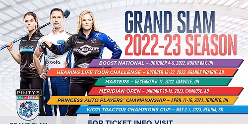 Grand Slam of Curling Players Championship - All Sessions Pass at Tahoe Blue Event Center