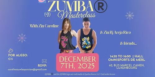 Charity Zumba masterclass
