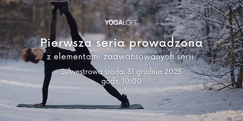 Praktyka sylwestrowa: pierwsza seria prowadzona z elementami serii zaawansowanych