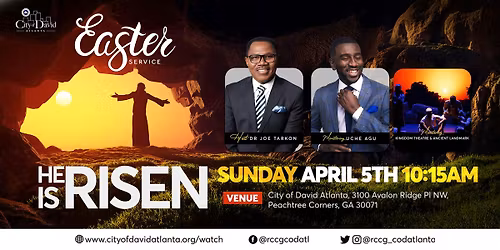 Easter Sunday Service @ City of David Atlanta