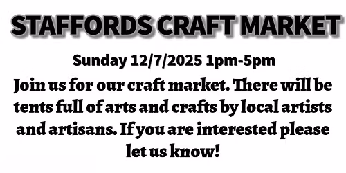 Staffords Craft Market