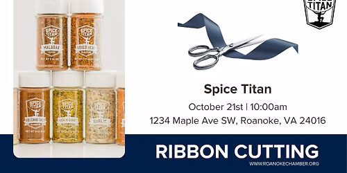 Ribbon Cutting - Spice Titan