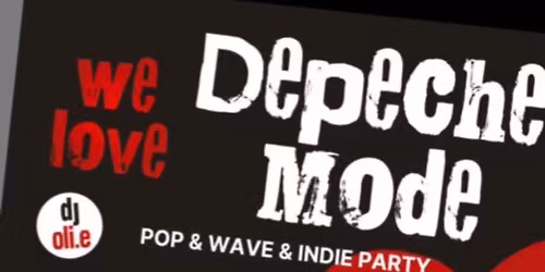 We love Depeche Mode Party \/\/ mit DJ OLI.E \/\/ Speicher9 Ravensburg