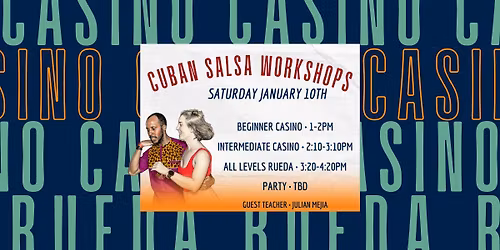 Cuban Salsa Workshops & Party