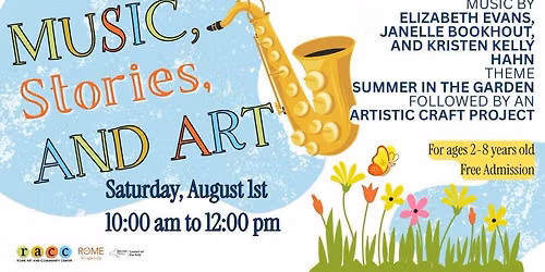 Music, Stories, and Art \u2013 Summer in the Garden