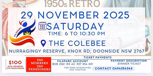 FILSPARC 6th Anniversary & Fund Raising Dinner