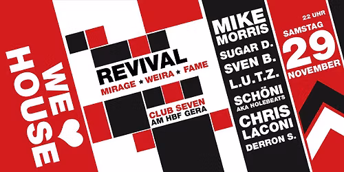 House Revival Party im Seven Gera