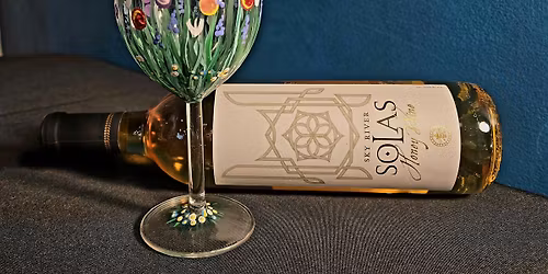 Dots! Painted Wine Glasses