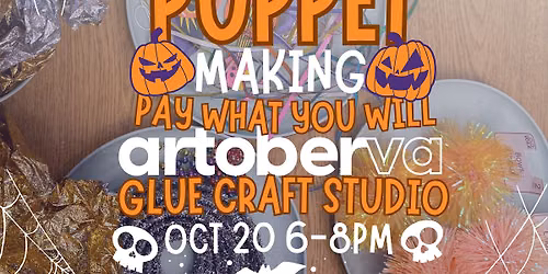 Spooky Puppet Making | Artober PWYW Craft Series