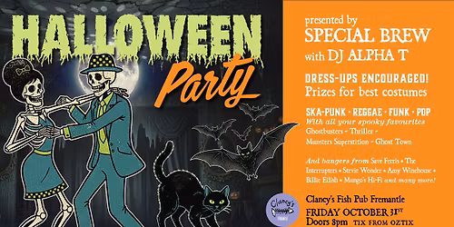 Halloween Party with Special Brew