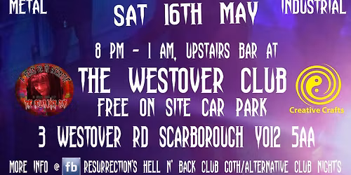 The Hell 'N Back Club, Goth\/Alternative Night: Resurrection #139