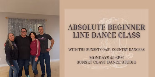 Absolute Beginner Line Dance Class
