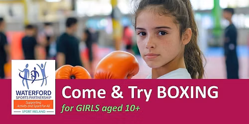Come Try Boxing for Girls (over 10s) 12 noon