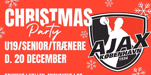 U19\/SENIOR\/TR\u00c6NER JULEFROKOST 2025