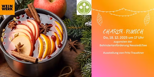 Charity-Punsch zugunsten der Behindertenf\u00f6rderung