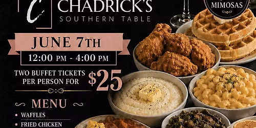 Chadrick's Southern Table Introduces Sunday Brunch at Oasis Lounge