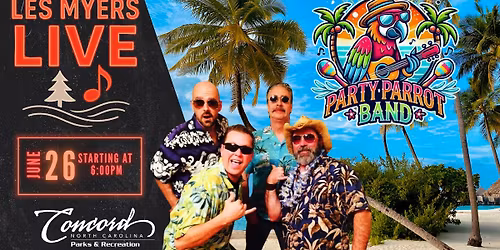 Les Myers LIVE! - The Party Parrot Band