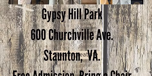 The Kevin Prater Band will play Bluegrass in the Park