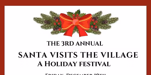 Mia Rose Designs at Village at Willow Grove | Santa Visits the Village-A Holiday Festival