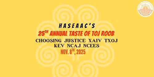 HaSEAAC's Taste of Toj Roob: The Mountains 25th Annual Dinner