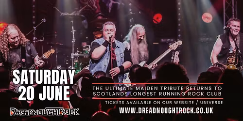 MAIDEN SCOTLAND - IRON MAIDEN TRIBUTE at Dreadnoughtrock Bathgate