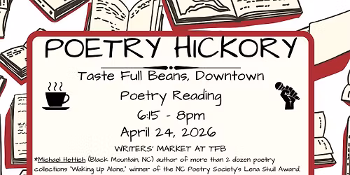 Writers' Market at Poetry Hickory