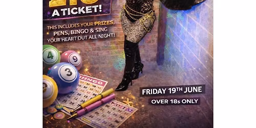 Drag bingo and karaoke with Jenna G